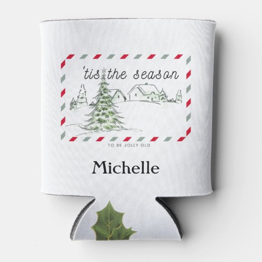 Minimalistische aangepaste Koelbox Blikjeskoeler (Voorkant)