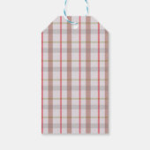 Minimalistische aangepaste naam cadeaukaart cadeaulabel (Achterkant)