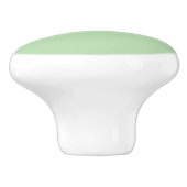 Minimalistische aangepaste naam modern  keramische knop (Zijkant)