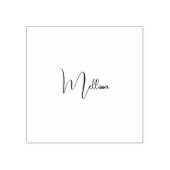 Minimalistische aangepaste naam rubberstempel (Afrduk)