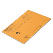 Minimalistische Aangepaste Recept Notitieblok – Gr (Schuin)