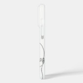 Minimalistische aangepaste telefoonhoes voor koppe Case-Mate iPhone case (Achterkant / Links)
