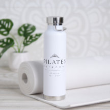 Minimalistische aangepaste zwarte en witte Pilates