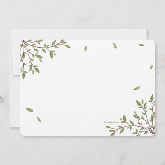 Minimalistische aankondiging van het Lijst van de  (Achterkant)