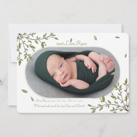 Minimalistische aankondiging van het Lijst van de  (Voorkant)