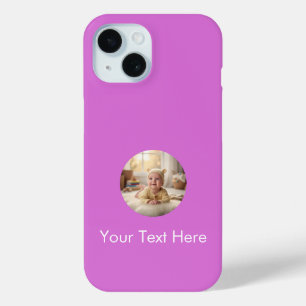 Minimalistische aanpasbare beschermhoes iPhone 15 case