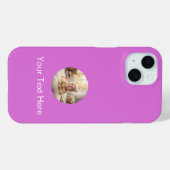 Minimalistische aanpasbare beschermhoes Case-Mate iPhone case (Achterkant (horizontaal))