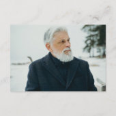 Minimalistische aanwezigheid bij fotoherdenkingsdi informatiekaartje (Achterkant)