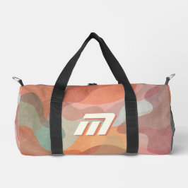 Minimalistische aardetone terracotta aangepaste mo plunjezak