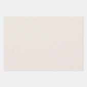 Minimalistische aardse olijfgroene beige effen tro inpakpapier vel (Voorkant 2)