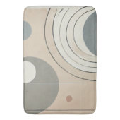 Minimalistische Abstracte badmat (Voorkant Verticaal)