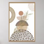 Minimalistische Abstracte Boho Poster (Voorkant)