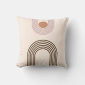 Minimalistische Abstracte geometrie Kussen (Voorkant)
