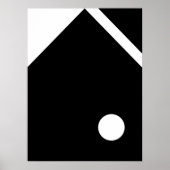 Minimalistische Abstracte geometrische kunst | Vet Poster (Voorkant)