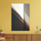 Minimalistische Abstracte Geometrische Roest Canvas Afdruk (Insitu (Woonkamer))