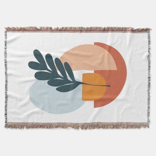 Minimalistische Abstracte kunst aan de muur Deken (Voorkant)