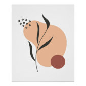 Minimalistische Abstracte kunst aan de muur Perfect Poster (Voorkant)