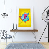 Minimalistische Abstracte kunst nr. 5 Poster