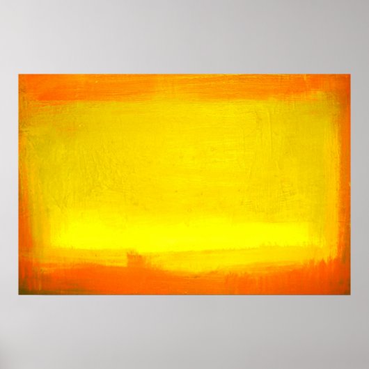 Minimalistische Abstracte kunst Poster Print (Voorkant)