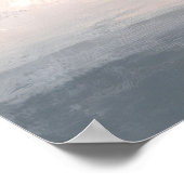 Minimalistische Abstracte Kunst van Kustmoeras aan Poster (Hoek)