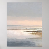 Minimalistische Abstracte Kunst van Kustmoeras aan Poster (Voorkant)