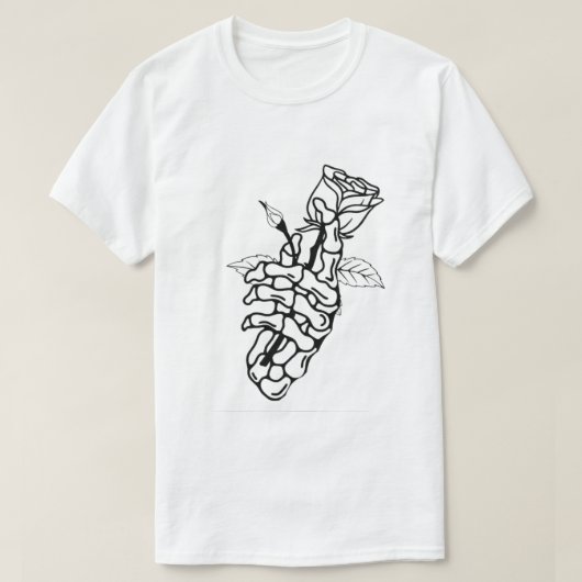 Minimalistische Abstracte Lijn Teken T-shirt (Design voorkant)