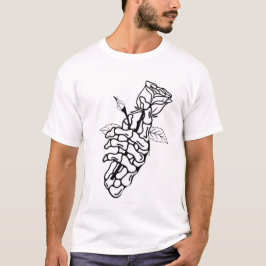 Minimalistische Abstracte Lijn Teken T-shirt