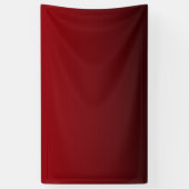 minimalistische abstracte marsala rode bogundy mar spandoek (Verticaal)