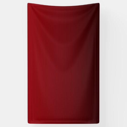 minimalistische abstracte marsala rode bogundy mar spandoek (Verticaal)