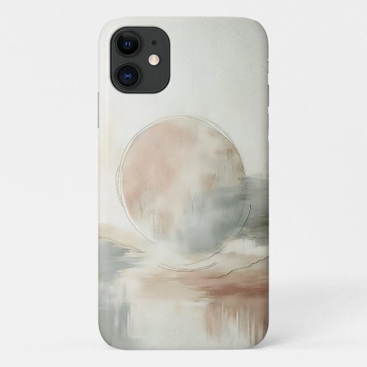 Minimalistische Abstracte Olie Schilderkunst - Ele Case-Mate iPhone Case (Achterkant)