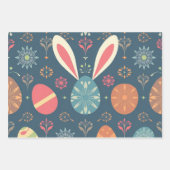 Minimalistische Abstracte Paaseierverpakking Inpakpapier Vel (Voorkant 3)