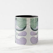 Minimalistische Abstracte Patroon Mok in Zachte Pa (Center)