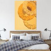 Minimalistische Abstracte Schilderkunst – Geometri Canvas Afdruk (Insitu (Slaapkamer))