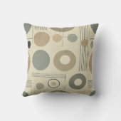 Minimalistische Abstracte Sierkussennen Kussen (Achterkant)