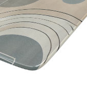 Minimalistische Abstracte snijplank (Hoek)