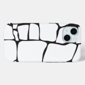 Minimalistische Abstracte Steenpatroon Case-Mate iPhone Case (Achterkant (horizontaal))