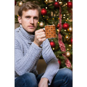 Minimalistische Abstracte Terracotta Mountain & Bo Koffiemok