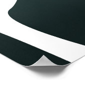 Minimalistische abstracte vormen poster (Hoek)