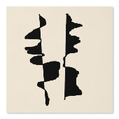 Minimalistische Abstracte Vormgeving - Dubbele Zij Behang (Voorkant)