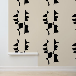 Minimalistische Abstracte Vormgeving - Dubbele Zij Behang