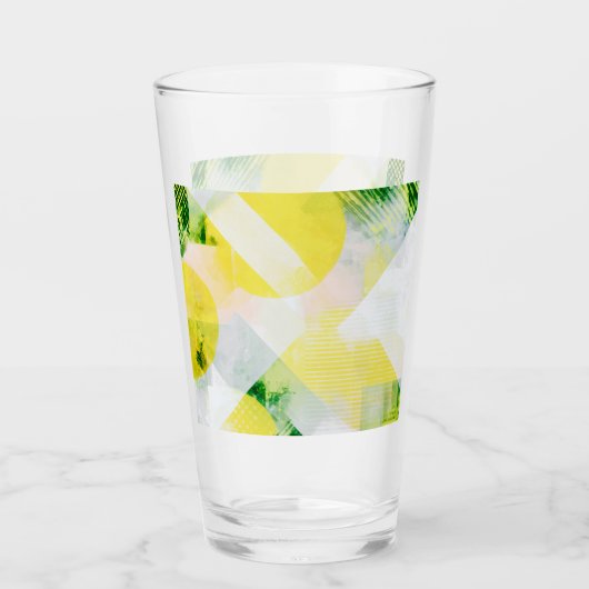 Minimalistische abstrakte Komposition Glas (Voorkant)