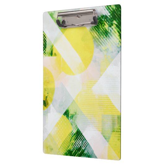 Minimalistische abstrakte Komposition Klembord (Links)