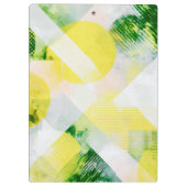 Minimalistische abstrakte Komposition Klembord (Achterkant)