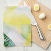 Minimalistische abstrakte Komposition Theedoek (Quarter Fold)