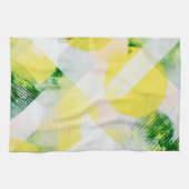 Minimalistische abstrakte Komposition Theedoek (Horizontaal)