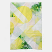 Minimalistische abstrakte Komposition Theedoek (Verticaal)