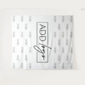 Minimalistische achtergrond voor grote zakelijke L Wandkleed (Voorkant (horizontaal))