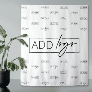 Minimalistische achtergrond voor grote zakelijke L Wandkleed