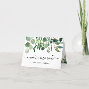 Minimalistische afbraak We hebben nieuwe thuisbewe Aankondiging