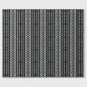 Minimalistische Afrikaanse print inpakpapier (Vlak)